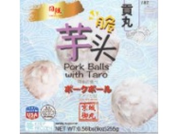 PORK BALLS WITH TARO 9.00 OUNCE